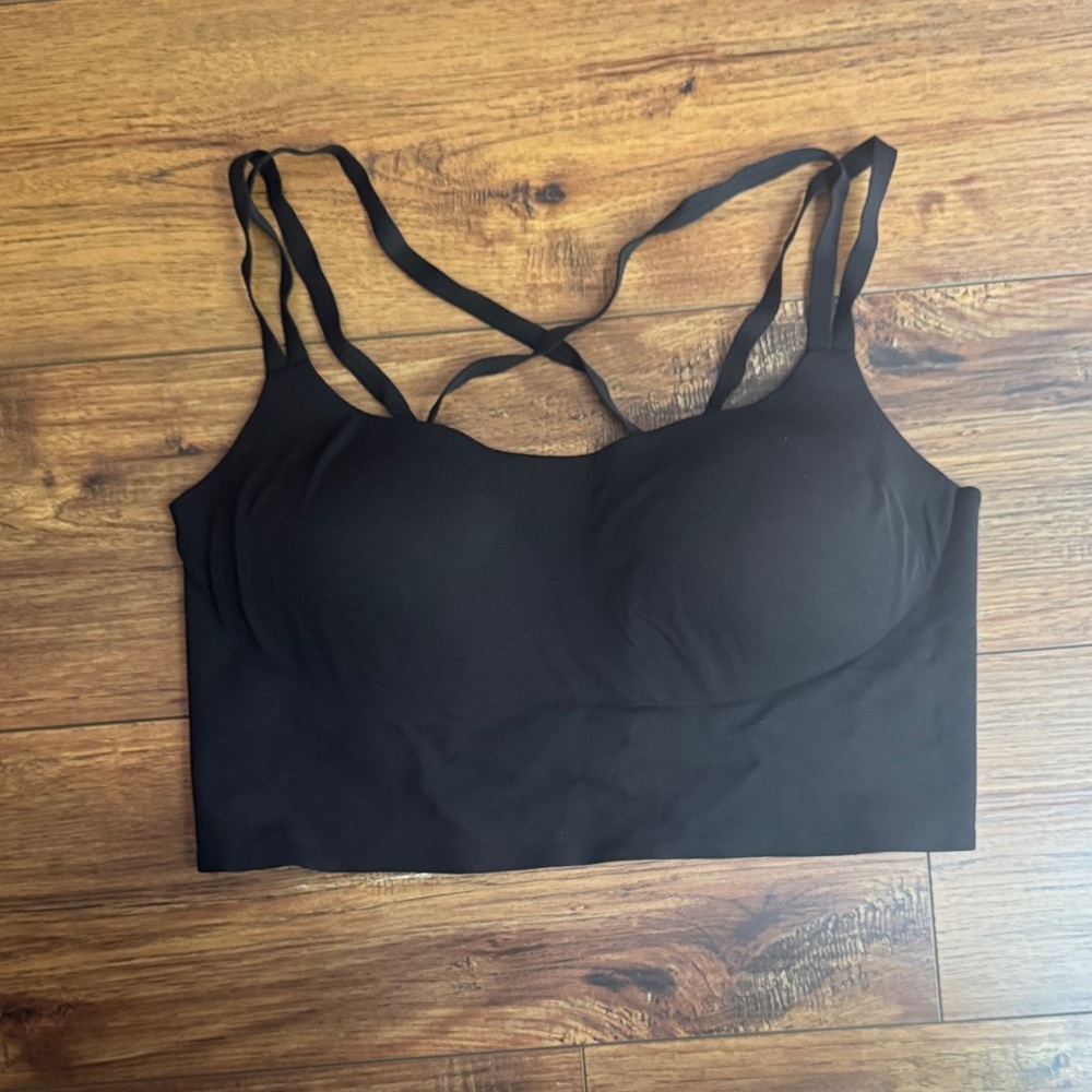 Offline by Aerie Black Strappy Bandeau Seamless